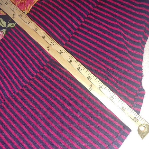 Bobeau Women's Floral Sleeveless Top Size 3X Hi-Lo Blouse Light Weight - Picture 11 of 11